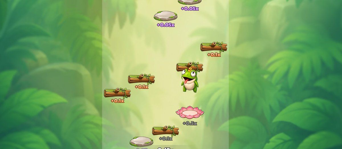 Frog Jump — jeu casino TikTok