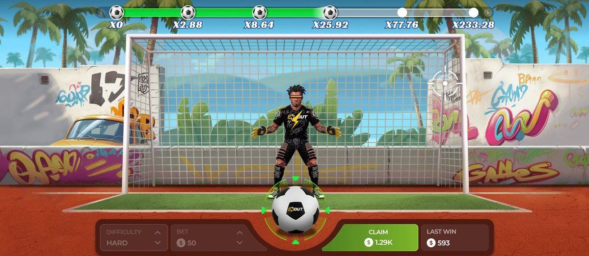 Penalty Shoot Out — jeu casino TikTok
