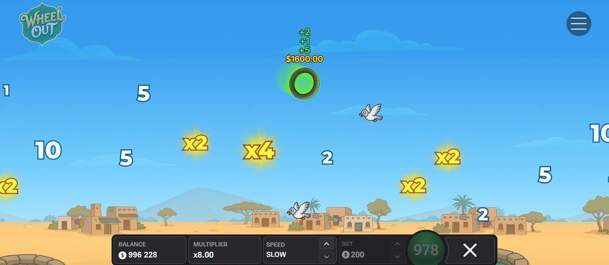 Wheel Out — jeu casino TikTok